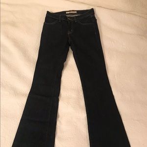 JBrand flare jeans.